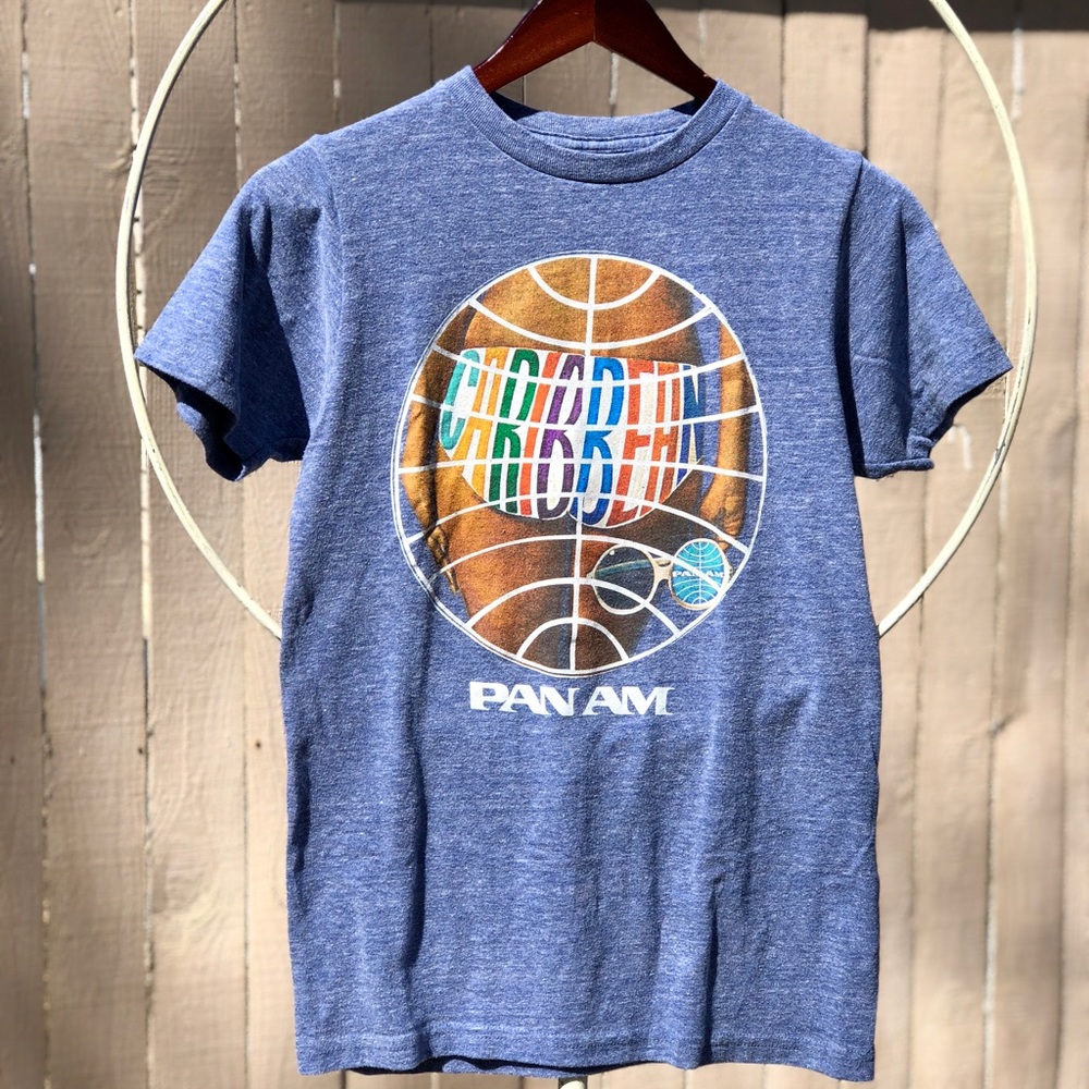 PalmerCash PANAM Printed T-Shirt US Size Small